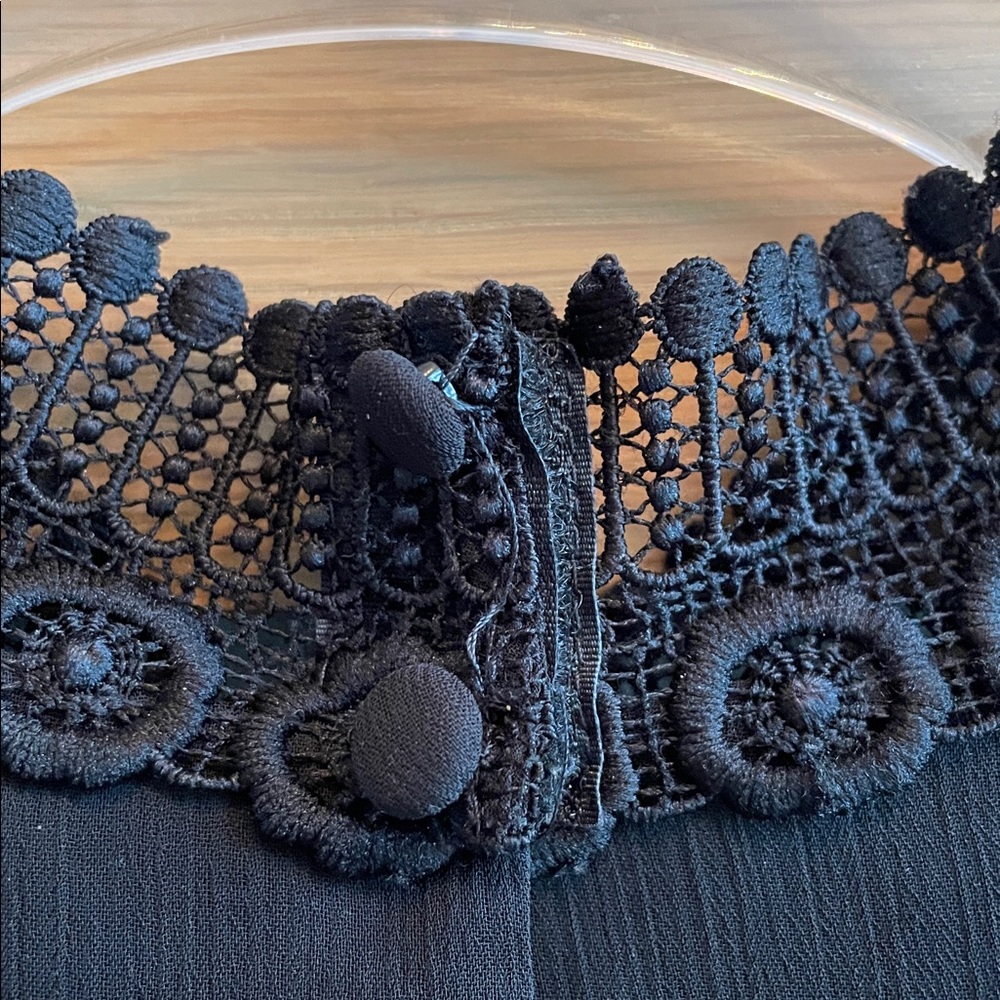 Ted Baker Vessar Lace Trim Blouse - Picture 6 of 9